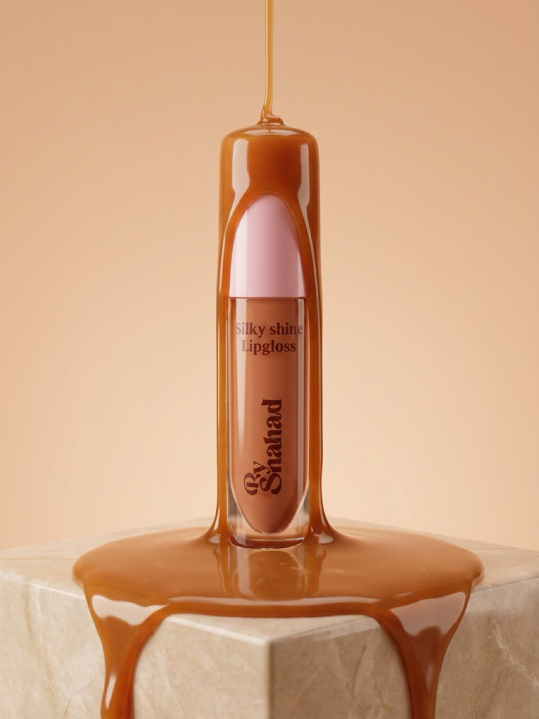 Silky shine lipgloss- coffee glaze