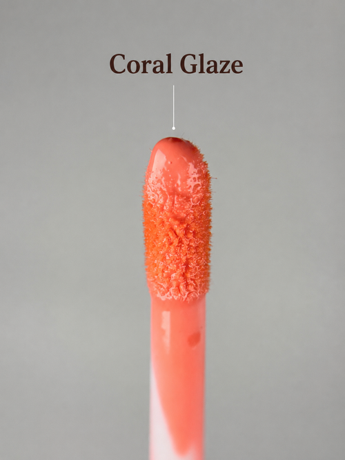 Silky Shine Lip Gloss – Coral Glaze