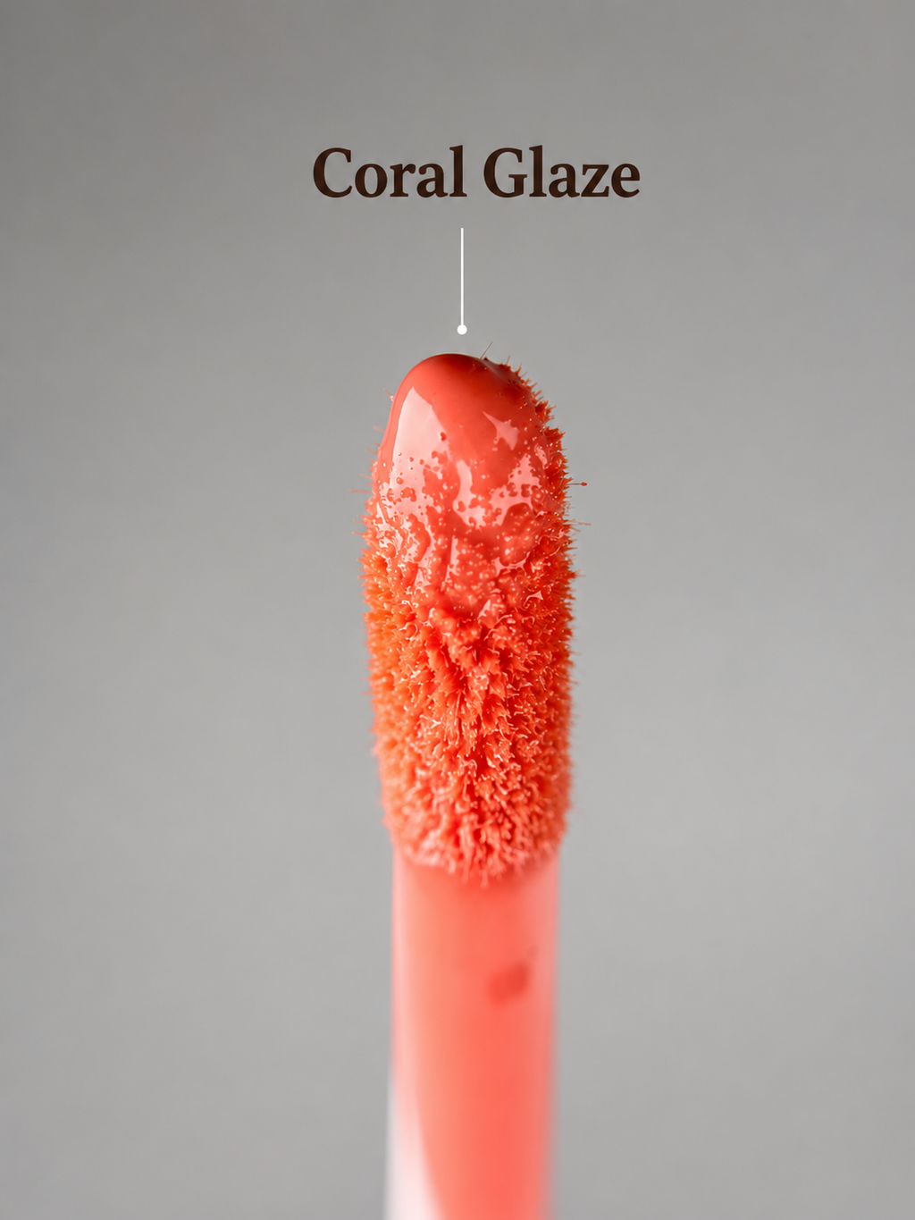 Silky Shine Lip Gloss – Coral Glaze
